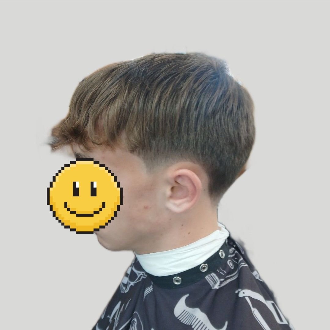 Standard haircut — side profile